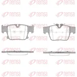 Sada brzdových destiček, vždy 4 kusy v sadě REMSA X2047.00