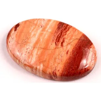 Přírodní kámen Kabošon Red Snakeskin Jasper č.7659 (30x20x6mm)