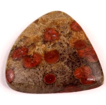 Přírodní kámen Kabošon Mexican Peanut Wood č.7642 (26x26x5mm)