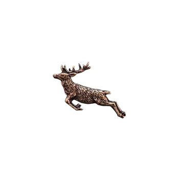 Zubíček Jelen ve skoku (odznak na klobouk)