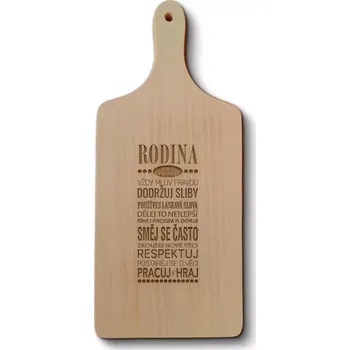 Kuchyňské prkénko Sablio Prkénko Rodina 3