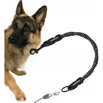 Vodítko pro psa FLEXTENDER SILNÝ AMORTIZÁTOR PRO VODÍTKA PRO VELKÉ PSY, ODOLNÝ PROTI PŘEKOUSNUTÍ MAXI