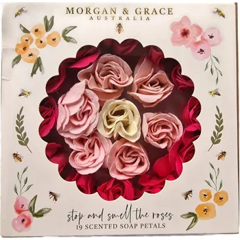 Obraz Morgan & grace 19 VONNÝCH RŮŽÍ - MÝDLO