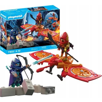 Stavebnice Playmobil Playmobil 71833 Hrdinský dron versus zlý ninja