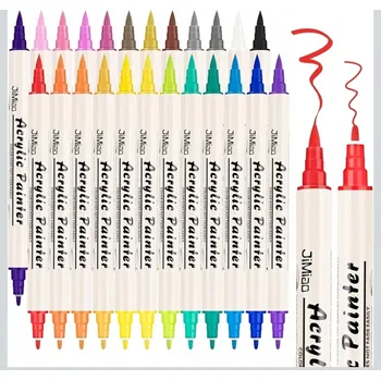 SADA 24 KUSŮ FIXY FIXY VODĚODOLNÉ FIXY , OBOUSTRANNÉ PLAMENNÍKY