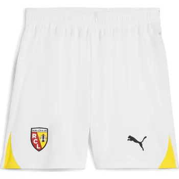 PUMA Fotbalové trenky RC Lens 24/25 pro mládež PUMA White Black 7 LET BÍLÁ|ČERNÁ