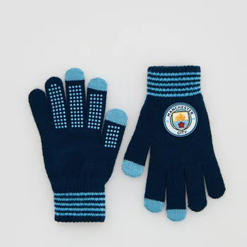 Čepice Reserved - Rukavice Manchester City - tmavomodrá - 789GT-59X - 789GT-59X-5Y9