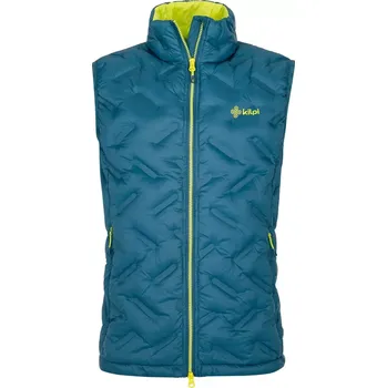 Pánská zateplená vesta Kilpi NAI-M tyrkysová 3XL tyrkysová XS