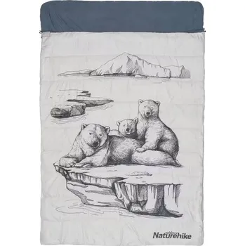 Spacák Kempingový spacák pro dvě osoby NH21 Polar Bear Naturehike