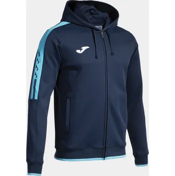 Pánská mikina Sportovní mikina Joma Olimpiada tmavě modrá/fluo modrá (XS/164)