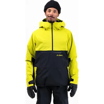 bunda JONES MTN Surf Anorak Recycled 20/20 Lime Green velikost oblečení L