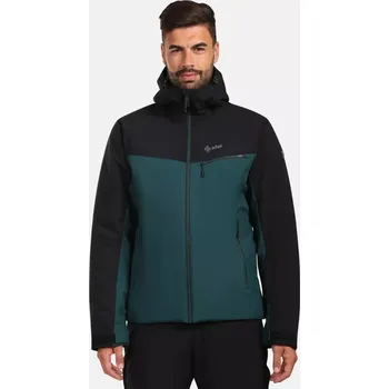 Pánská parka Pánská lyžařská bunda Kilpi FLIP-M zelená 5XL