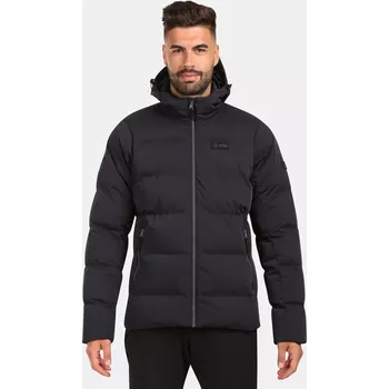 Pánská parka Pánská zateplená bunda Kilpi TASHA-M černá S