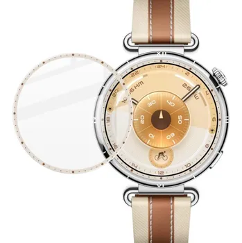 Příslušenství k chytrým hodinkám IMAK 127159 IMAK 3D Flexibilní sklo pro Huawei Watch GT 6 41mm WHITE BROWN