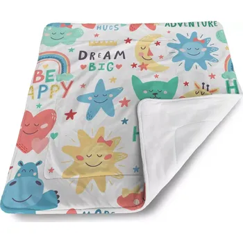 deka Sablio Deka pro miminko Happy day - 80x100 cm