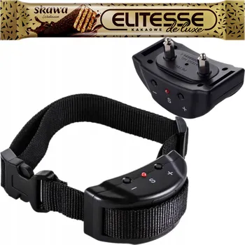 Obojek pro psa Obojek proti štěkání Regmag Látkový Černý S/M