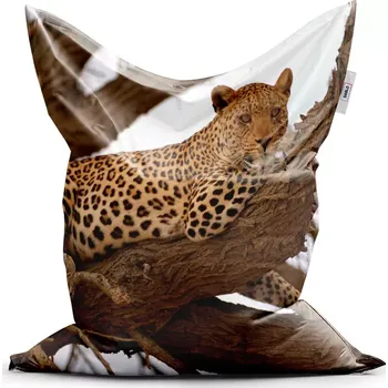 Sedací pytel Sablio Sedací vak Classic Levhart 2 - 150x100 cm