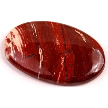 Přírodní kámen Kabošon Red Snakeskin Jasper č.7668 (34x21x5mm)