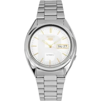 Hodinky Seiko 5 SNXG47K1 stříbrná