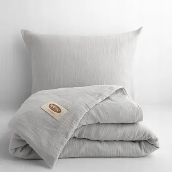 Povlečení Povlečení z mušelínu 220x200, 100% přírodní Bavlna , PREMIUM VERZE