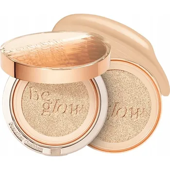 Make-up Espoir Pro Tailor Be Glow Cushion New Class Set #25 Tan SPF42 PA++ 2x13 g - Sada rozjasňujícího cushion make-upu Espoir Pro Tailor Be Glow, odstín #25 Tan, SPF42 PA++, 2x13 g