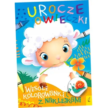 omalovánky Roztomilé ovečky. Veselé omalovánky + samolepky