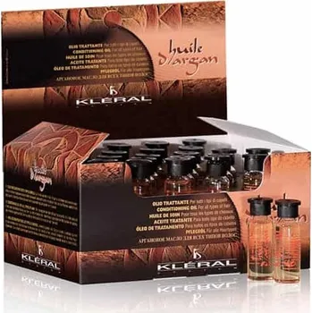 Vlasová regenerace Kleral System Huile D'Argan Conditioning Oil Arganový Olej Ampule 5ml