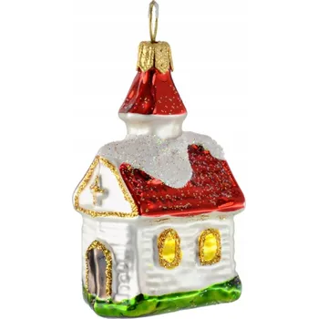 Vánoční dekorace Vánoční Baňky ve tvaru vánoční koule 6,5 cm 1 ks