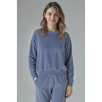 Dámská mikina Dámská mikina Vivisence 9005 Barva: Modrá, Velikost: XL