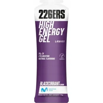 Energetický nápoj Energetický gel v sáčcích 226ers High Energy Gel, příchuť černý rybíz, 60 ml, 76 g, 1 ks