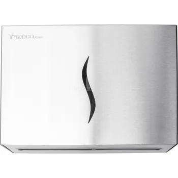 Zásobník na papírové ručníky Nástěnný zásobník Faneco HIT S kovový šedý na papírové ručníky