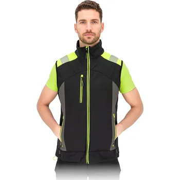 Pánská vesta Ochranná vesta z softshellu LH SHELLVEST B vel. M
