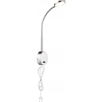 Nástěnné svítidlo Nástěnné svítidlo Globo stříbrné, integrovaný LED zdroj 6 W