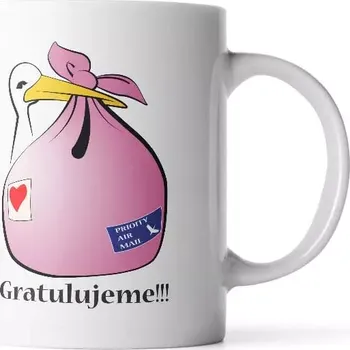 Sablio Hrnek Gratulujeme!!! - 200 ml - espresso