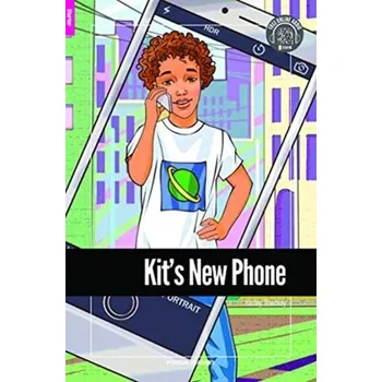 Cizí jazyk Kit's New Phone - Foxton Reader Starter Level (300 Headwords A1) with free online AUDIO - Townley, Kelley