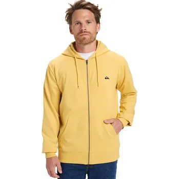 Pánské oblečení mikina Quiksilver Basic Hood Zip - YHP0/Rattan L