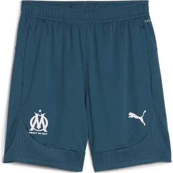 PUMA Pánské tréninkové šortky Olympique de Marseille PUMA Ocean Tropic White Blue M BÍLÁ|MODRÁ