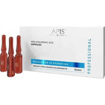 Pleťové sérum APIS Ampule s kyselinou hyaluronovou 4D 99% - 10x3 ml