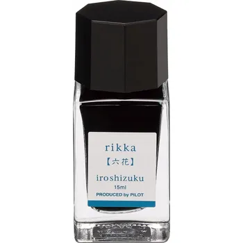 PILOT Inkoust do plnicího pera NAMIKI IROSHIZUKU 15 ml RIKKA MODRÁ