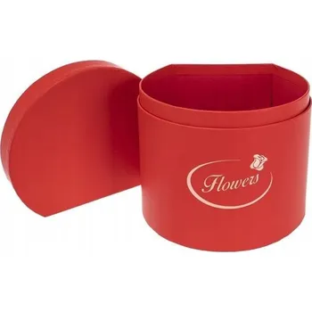 Dárková krabička Krabička Flower Box červená ROZETTE