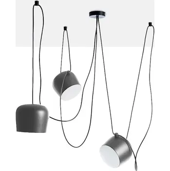 Abruzzo Spider závěsné svítidlo 3x20 W šedé ABR-SHIL-E27-W