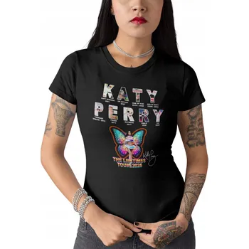 KATY PERRY TRIČKO DÁMSKÉ S POTISKEM The Lifetime Tour 2025 koncert M