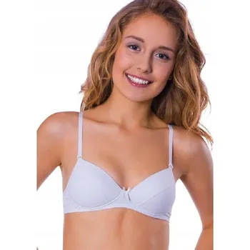 Podprsenka Key dívčí podprsenka vyztužená, hlavní materiál bavlna, velikost 65AA