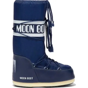 Dívčí sněhule Moon Boot ICON NYLON JR tmavě modrá 31-34