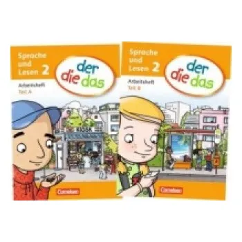 Učebnice der-die-das - Sprache und Lesen - 2. Schuljahr: Arbeitsheft Sprache Teil A und B im Paket – Stefan Jeuk,Antje Sinemus,Krystyna Strozyk (DE)