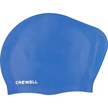 Plavecká čepice Plavecká čepice pro dospělé Silikonová Crowell modrá