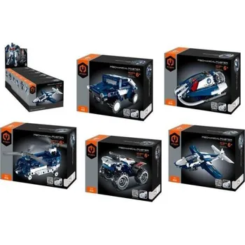 ostatní stavebnice Stavebnice iM.MASTER policejní zásahová vozidla plast 6 druhů v krabici 20x15cm