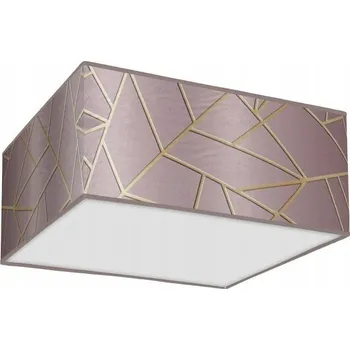 Stropní Svítidlo Milagro ZIGGY MLP7588 2x60W čtverec růžovo-zlaté E27