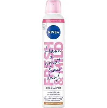 Šampon Suchý šampon pro blond vlasy NIVEA Fresh Revive 200 ml