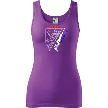 Biathlon - Czech Lion - Dámské tílko - XS ( Fialová )